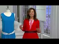 Susan Graver Perforated Geo Design Faux Leather Belt on QVC