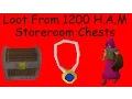 Loot From 1200 H A M Storeroom Keys - Oldschool Runescape
