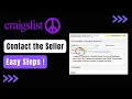 How to Contact Seller On Craigslist - Craigslist org