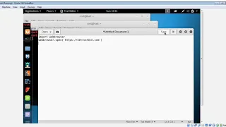 Launching web browser in Python