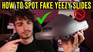 HOW TO SPOT FAKE YEEZY SLIDES DID STOCKX SEND ME A FAKE