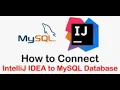 IntelliJ IDEA Add MySQL JAR file to Java Project
