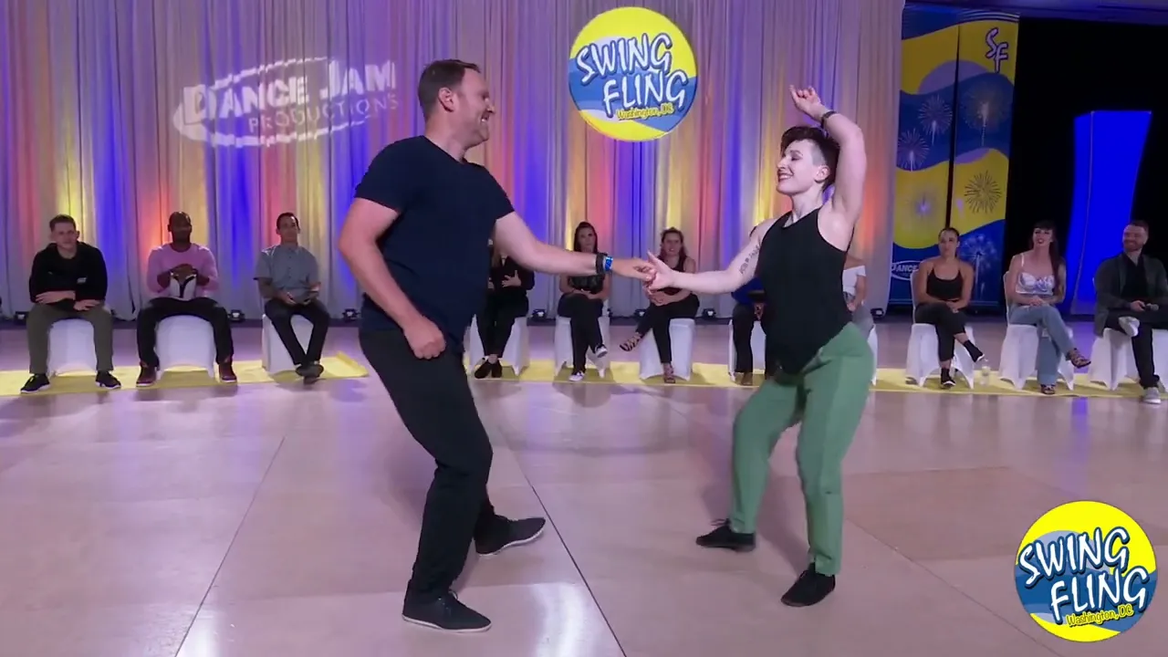 Swing Fling 2022 Invitational Jack & Jill Jason Marker & Bonnie Canon
