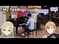 I played Hayasaka's 'My Feelings' from Kaguya-sama IN PUBLIC...