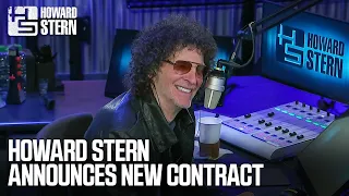 Howard Stern Announces New Contract With SiriusXM