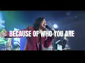 Download Lagu Because of Who You Are by Martha Munizzi/Vicki Yohe (Cover) Oct 31, 2021
