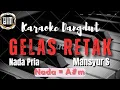Download Lagu GELAS RETAK ( MANSYUR S ) Karaoke Nada Pria