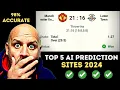 Top 5 AI Best Football Prediction Sites 2025