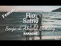 Rio Satrio - Senja di Aksara Bintang (Karaoke, Lyric Video, Instrument Cover, Female Key)