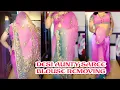 DESI AUNTY SAREE BLOUSE REMOVING