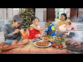 Download Lagu CUTIS Family BBQ Day 🥩 | Dad \u0026 Kids Gather for Warm Christmas Reunion Meal 🎄 MP3