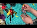 Cutting up 4 figures to make TIM DRAKE ROBIN