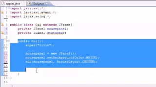 Java Programming Tutorial 74 Mouse Events