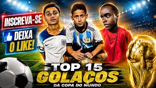 Top 15 gols da Copa do Mundo 2026