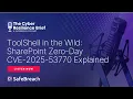 Ep 4 ToolShell in the Wild SharePoint Zero-Day CVE-2025-53770 Explained