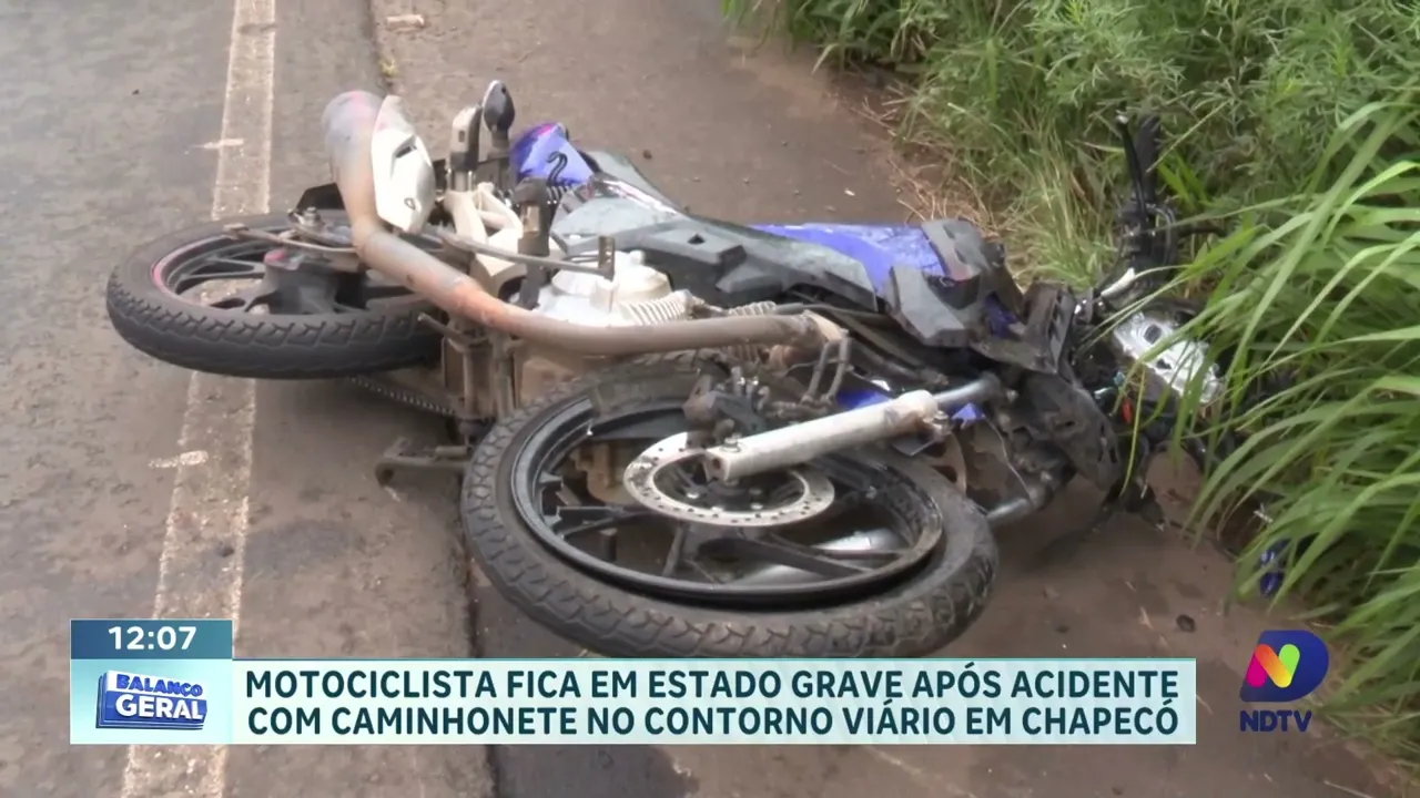 Emergência em Chapecó: Equipes do SAMU e PM mobilizadas após acidente