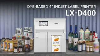 Canon LX-D400 4 Dye-Based Inkjet Label Printer