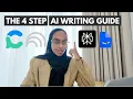 The 4 Step AI Thesis Writing System That Cuts Your Workload in Half