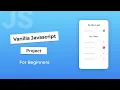 JavaScript To Do List Project for Beginners