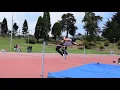 High Jump one year progression 4 10 to 5 6 Sophomore Year