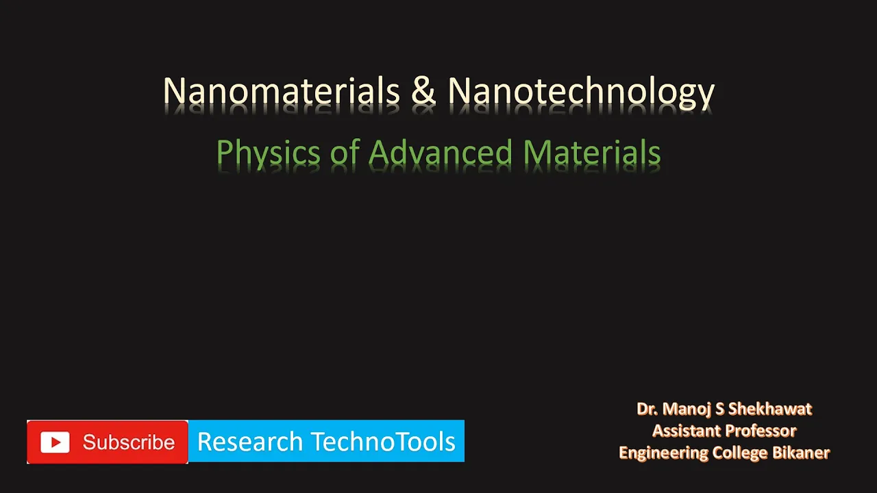Nanomaterials | Nanotechnology / Nanoscience