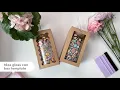 16oz Libbey glass can box template Cricut tutorial for window box packaging