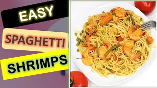 simple and easy spaghetti shrimp