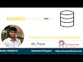 Django database connection tutorial PrSoftwares