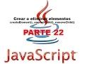 Tutorial Javascript parte 22 - createElement appendChild removeChild
