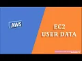 Create an EC2 Instance with EC2 User Data Script To Launch Static Website EC2 User Data Tutorial