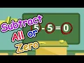 First Grade Math Subtraction Lesson 2 7 - Subtract All Or Zero