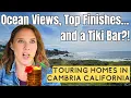 I toured 5 Cambria homes and saw Ocean Views Tiki Bar a She Shed