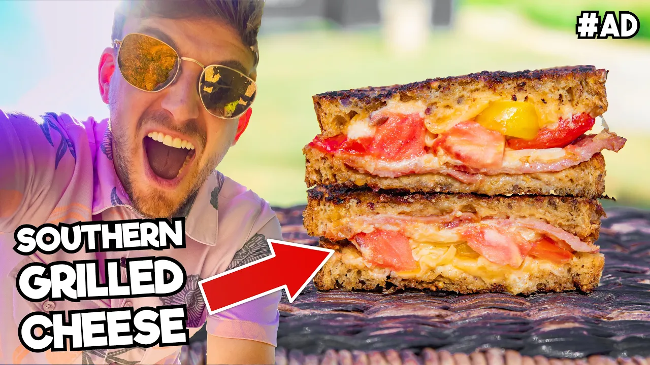 British Cooks Review USA Southern Food (Southern Grilled Cheese!! + more)