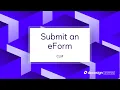 Docusign CLM Submit an eForm
