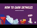 How to Earn Spend SkyMiles PT 3 Shopping Dining
