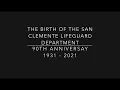 Birth of San Clemente Lifeguard Department - 90th Anniversary