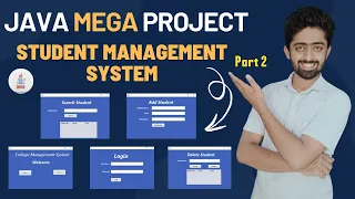 Java Project Front end Part 2 Student Management System Project using Java