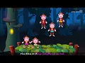Five Little Monkeys Jumping On The Bed | Part 1 - The Naughty Monkeys | ChuChu TV Kids Songs