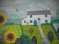 Charming mixed media works from UK artist Jo Grundy