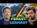 German Reacts Arnold Schwarzenegger s Germenglish Grammar Analysis