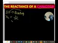 CAPACITIVE REACTANCE IN AC CIRCUIT