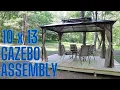 Unbelievably Easy DIY - Watch How We Assemble a Yoleny 10x13 Gazebo With Step-by-Step Instructions