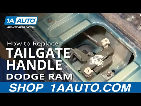 Dodge Ram 1500 2500 3500 Tailgate Handle TRQ DHA64589