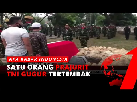 Sosok Patriotik Dedi Irawan, Prajurit TNI yang Gugur di Poso Mendapat Kenaikan Pangkat | AKIP tvOne