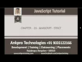 JavaScript for beginners - Chapter 17