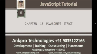 JavaScript for beginners - Chapter 17