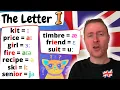 English Pronunciation The Letter i 10 Ways to Pronounce the Letter in English