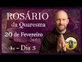 Lagu Rosário QUARESMA 2026 4 da Manhã | 20/02 | Sexta | Reze Santo Rosário do Terceiro dia da Quaresma