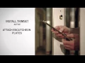 Installing Exterior Keyed Locks on Frenchwood Hinged Inswing Patio Doors Andersen Windows