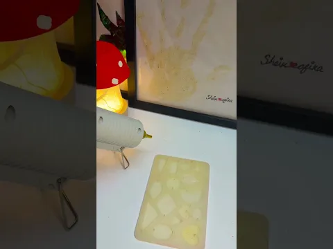 Finally Challenge ⁉️Resin Art with Hot Glue Gun🔫 #shorts #diy #craft